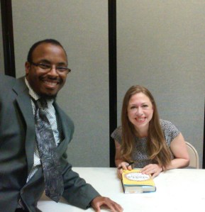 Chelsea Clinton and Dijon